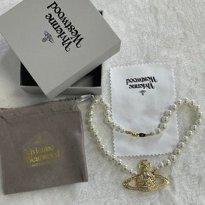 Vivienne Westwood LARGE Bas Relief Pearl